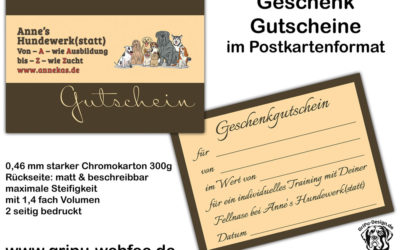Gutscheine für Annekas