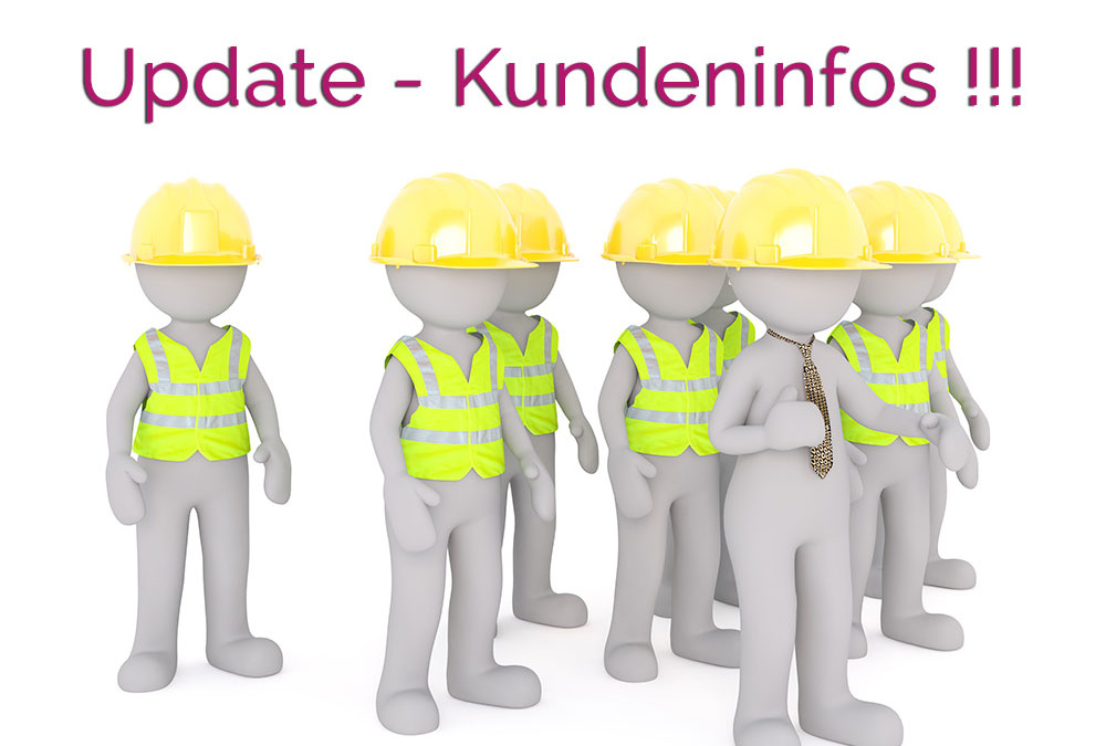 Update – Kundeninfos