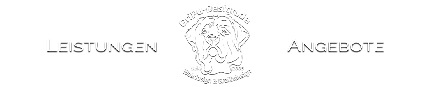 Header-Leistungen GriPu-Webdesign, die Web- und Grafikfee in Wiesbaden