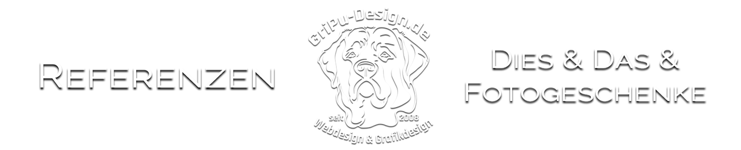 Referenzen Dies & Das & Fotogeschenke GriPu-Webdesign, die Web- und Grafikfee in Wiesbaden
