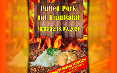 Pull Pork, Federweißer & Apfelmost