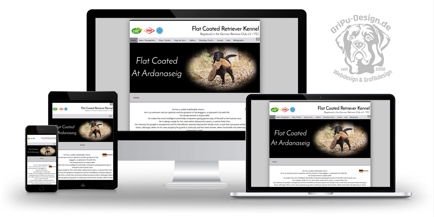 Referenzen Webdesign / Kennel Atardanaseig