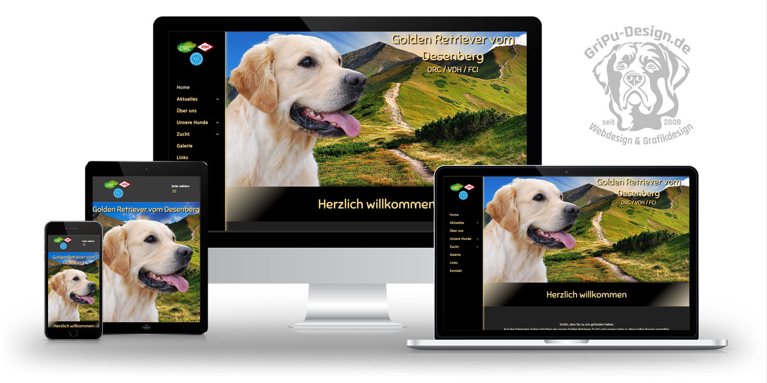 Referenzen Webdesign / vom Desenberg