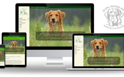 Neue Webseite für die Hundeschule Retrievertreff Peberg