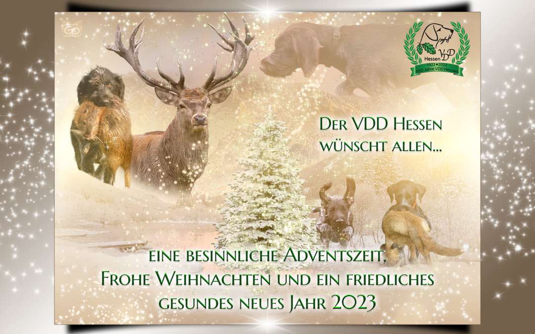 Weihnachtskarten und Collagen
