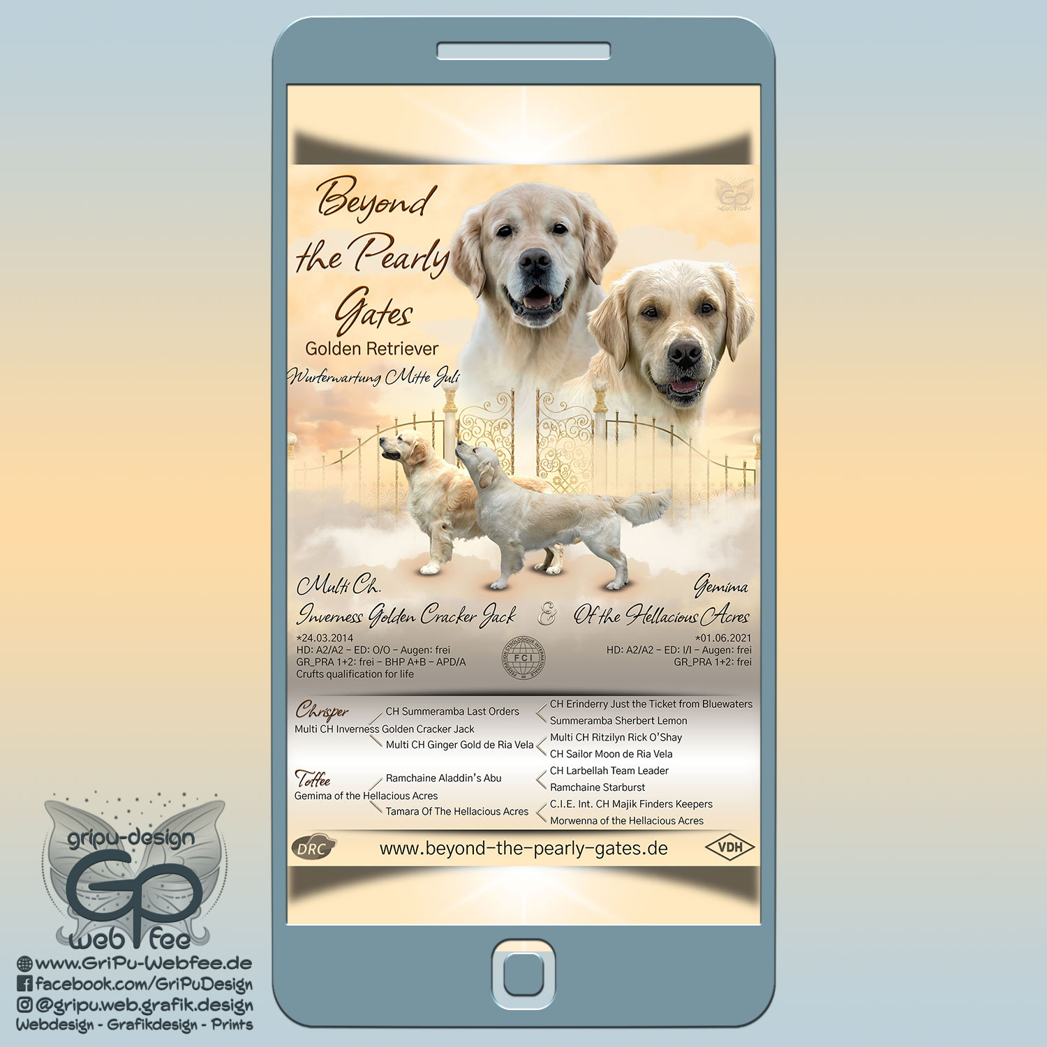 Beyond the Pearly Gates Wurfankündigung